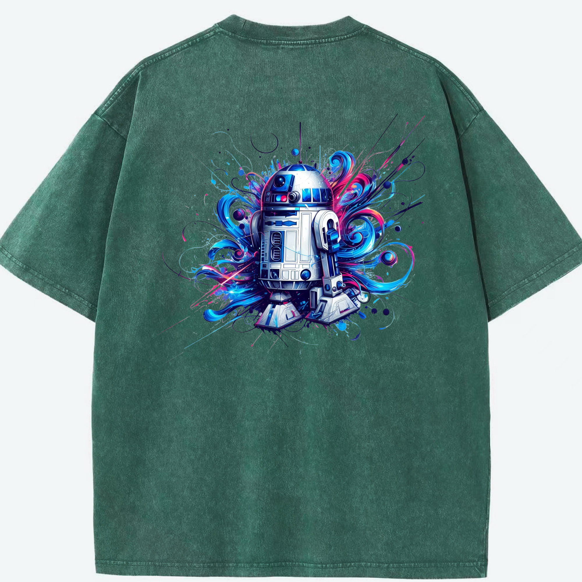 （画像用） スター・ウォーズ Star Wars 綿100% ヴィンテージ風 半袖Tシャツ（背面プリント）